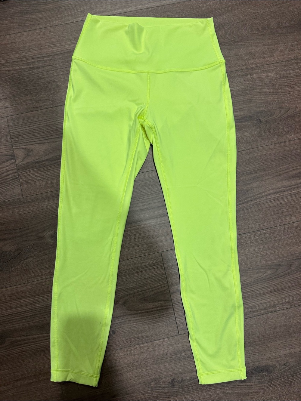 Lululemon athletica neon yellow leggings
